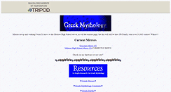 Desktop Screenshot of greekmyth.tripod.com