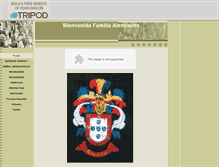 Tablet Screenshot of familiaalencastre.tripod.com