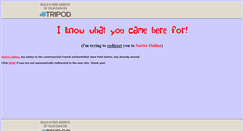 Desktop Screenshot of hlopov.tripod.com