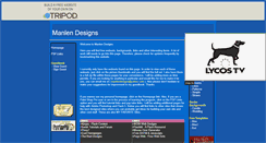 Desktop Screenshot of manlendesigns.tripod.com