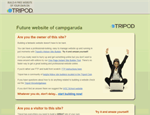 Tablet Screenshot of campgaruda.tripod.com