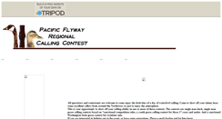 Desktop Screenshot of pacificflyway.tripod.com