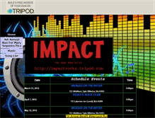 Tablet Screenshot of impactrocks.tripod.com