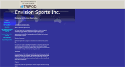 Desktop Screenshot of envisionsports.tripod.com