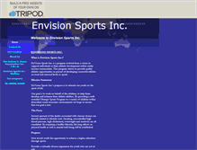 Tablet Screenshot of envisionsports.tripod.com
