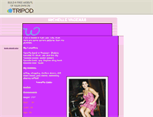 Tablet Screenshot of latina-model.tripod.com