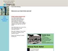 Tablet Screenshot of hotel-online.tripod.com