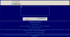 Desktop Screenshot of cbluescuba.tripod.com