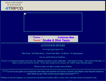 Tablet Screenshot of cbluescuba.tripod.com