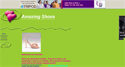 Desktop Screenshot of amazingshoes.tripod.com