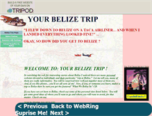 Tablet Screenshot of belizetrip0.tripod.com