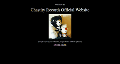 Desktop Screenshot of chastityrecords.tripod.com