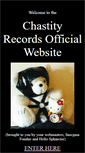 Mobile Screenshot of chastityrecords.tripod.com