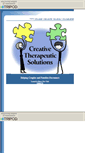Mobile Screenshot of creativetherapeuticsolutions.tripod.com