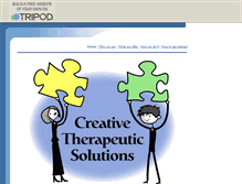 Tablet Screenshot of creativetherapeuticsolutions.tripod.com