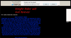 Desktop Screenshot of knightrider2005.tripod.com