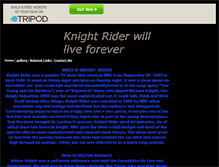Tablet Screenshot of knightrider2005.tripod.com