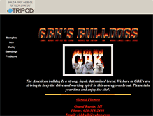 Tablet Screenshot of gbkbulldogs.tripod.com