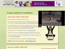 Tablet Screenshot of anakitten.tripod.com