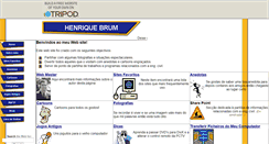 Desktop Screenshot of henriquebrum.tripod.com