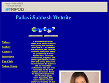 Tablet Screenshot of pallavi-subhash.tripod.com