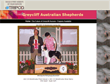 Tablet Screenshot of greycliffaussie.tripod.com