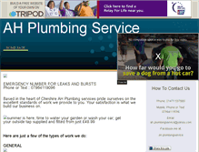 Tablet Screenshot of ahplumbing.tripod.com
