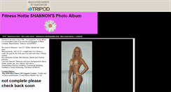 Desktop Screenshot of fitnesshottie.tripod.com