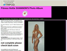 Tablet Screenshot of fitnesshottie.tripod.com