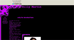 Desktop Screenshot of billyalways.tripod.com