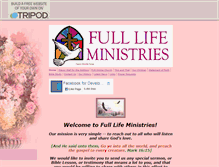 Tablet Screenshot of fulllifeministries.tripod.com