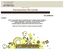 Tablet Screenshot of personalize-me.tripod.com