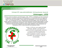 Tablet Screenshot of enfermagem-ufpr.tripod.com