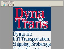 Tablet Screenshot of dynatrans.tripod.com