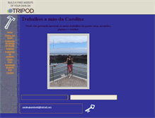 Tablet Screenshot of carolinandrade.tripod.com