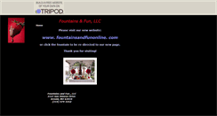 Desktop Screenshot of fountainsandfun.tripod.com