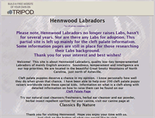 Tablet Screenshot of hennwood.tripod.com