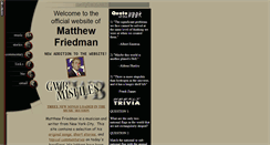 Desktop Screenshot of mattybonz.tripod.com