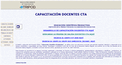 Desktop Screenshot of capacitaciondocentes2008.tripod.com