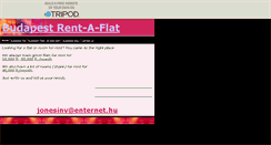 Desktop Screenshot of budapestrent.tripod.com