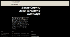 Desktop Screenshot of berksrankings.tripod.com