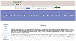 Desktop Screenshot of diamondrays.tripod.com