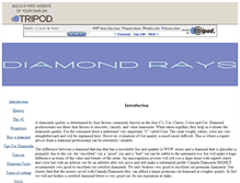 Tablet Screenshot of diamondrays.tripod.com