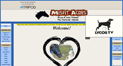 Desktop Screenshot of misfitacres.tripod.com