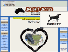 Tablet Screenshot of misfitacres.tripod.com