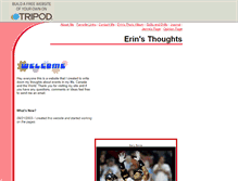Tablet Screenshot of erindurant.tripod.com
