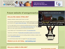 Tablet Screenshot of amrgymnastics.tripod.com