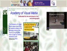 Tablet Screenshot of academyofvisualmedia.tripod.com