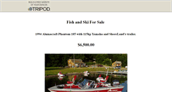 Desktop Screenshot of fishandski4sale.tripod.com