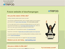 Tablet Screenshot of doorhangergps.tripod.com